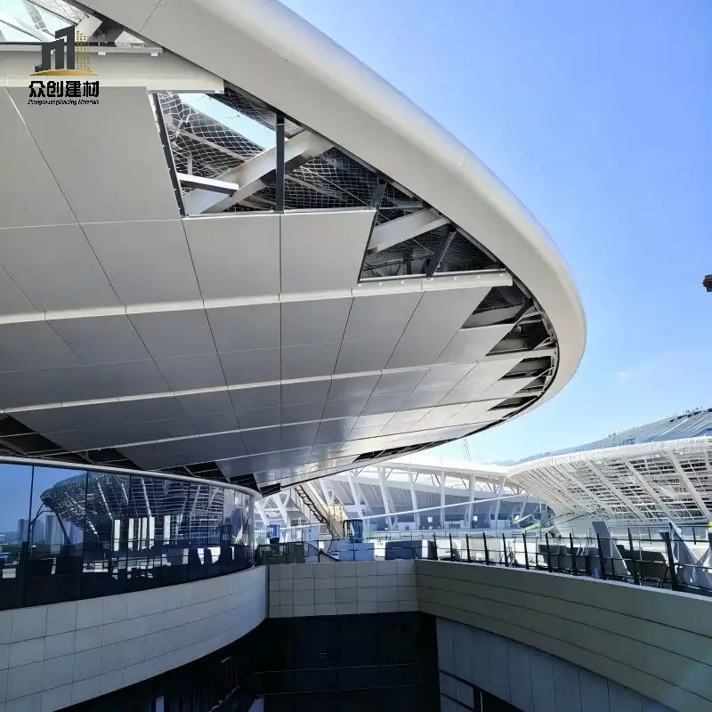 Stadium Aluminum Facade Panels – Sports-Grade Wind & Impact Resistant Aluminum Cladding Systems